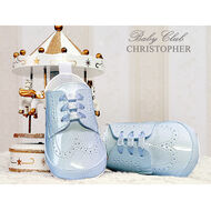 Lakierki Błękitne Kod 4143/276 - 2