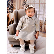 Płaszczyk Bukle Szary kod.6482 - 2