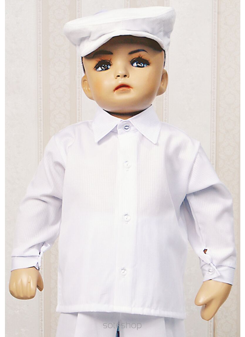 Koszula Biała z Dł. rękawem