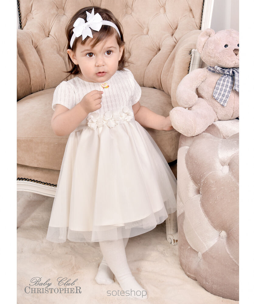 Sukienka   Kremowa Kod.6550