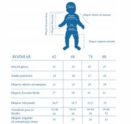 Komplet Chłopięcy Błękitny z kamizelka długi rękaw Kod.6819 - 3