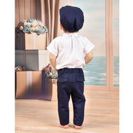 Spodnie granatowe Kod.7076 - 2