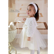 Sukienka Baletnica Kremowa kod.5102 - 2