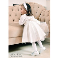 Sukienka Baletnica Kremowa kod.5102 - 3