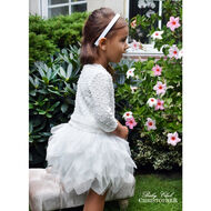 Sukienka LUCY  Kremowa Kod.6536 - 5