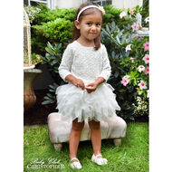 Sukienka LUCY  Kremowa Kod.6536 - 3