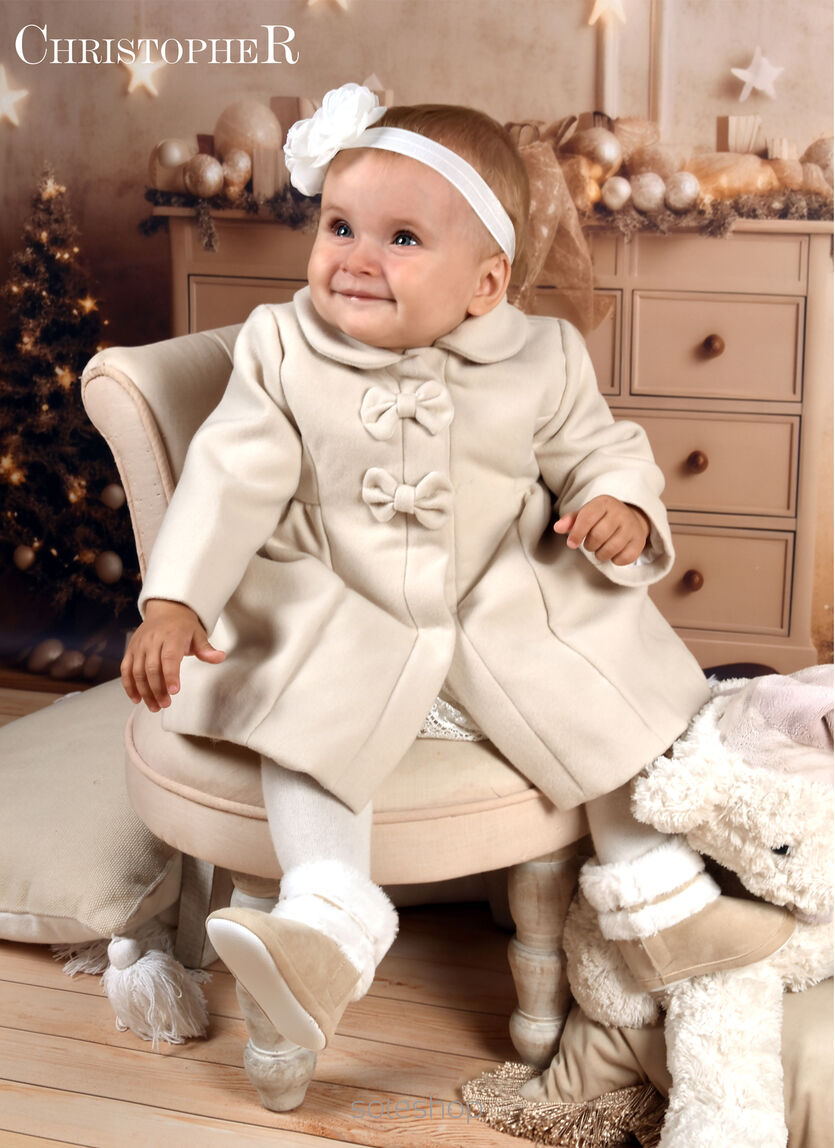 Płaszczyk Flausz beżowy KOD.6895