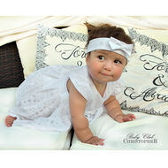 Sukienka  Bawełniana Biała Kod.4792 - 2