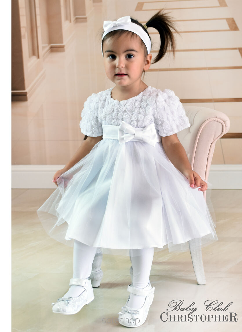 Sukienka Baletnica Biała kod.4945