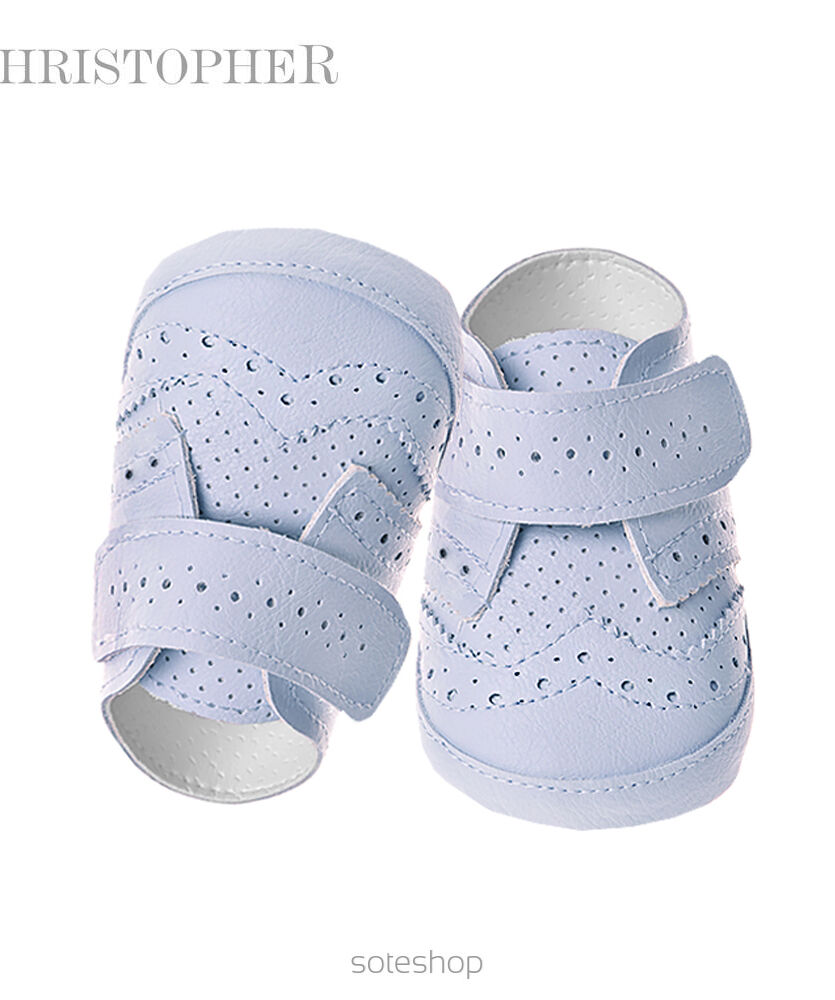 Buciki Chłopięce na rzep Błękitne Kod 7342/6