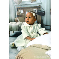 Płaszczyk kremowy z flauszu kod.7168 - 6